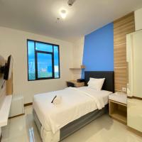 Smart Studio Room Semi Apartment at The Lodge Paskal near BINUS University By Travelio，位于万隆希罗永姆区的酒店