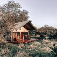 Honeyguide Tented Safari Camp - Khoka Moya，位于曼耶雷蒂野生动物园Arathusa Safari Lodge Airport - ASS附近的酒店