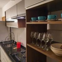 Apartamento novo , poucos metros da praia com WI FI，位于乌巴图巴Praia Pereque-Mirim的酒店