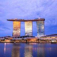 Marina Bay Sands，位于新加坡滨海湾的酒店