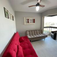 Apartamento Florianópolis ponta das canas，位于弗洛里亚诺波利斯蓬塔达斯卡纳斯的酒店