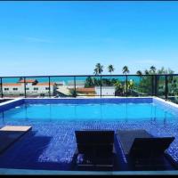 Flat Vila Margot ( Ap Alto Padr&atilde;o ) 80m do Mar，位于嘎林海斯港的酒店