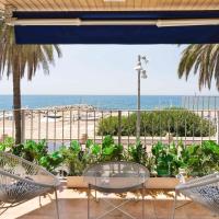 Apartamento Primera Linea de Mar con Espectaculares Vistas，位于滨海圣波尔Sant Pol de Mar Beach的酒店