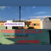 Primavera Hotel，位于特雷西纳塞纳多尔佩特罗尼奥波特拉机场 - THE附近的酒店