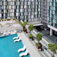 Staybridge Suites Dubai Al-Maktoum Airport, an IHG Hotel，位于迪拜阿勒马克图姆国际机场 - DWC附近的酒店