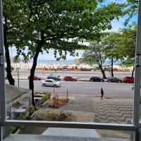 Leme de frente para o mar na Quadra Gourmet da Atl&acirc;ntica，位于里约热内卢的酒店
