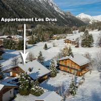 Appartement Les Drus 118 - Happy Rentals，位于夏蒙尼-勃朗峰Le Lavancher的酒店
