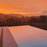 Studio indépendant vue magnifique et au calme，位于克雷斯的酒店