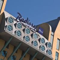 Radisson Blu Hotel, Antwerp City Centre，位于安特卫普Chinatown的酒店