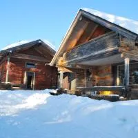 Northern lights home opposite the mountains，位于Ylikyro的酒店