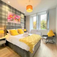 Chic, Newly Reno'd 1 Bed Open Plan, nr The Meadows，位于爱丁堡布伦慈菲尔德的酒店