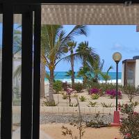 Beach house Agua Viva, Praia de Chaves, Boa Vista, Sal Rei, Cape Vert, 50mt spiaggia，位于Cabeçadas阿里斯蒂德·佩雷拉国际机场 - BVC附近的酒店