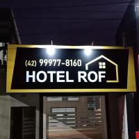 Hotel ROF，位于Telêmaco Borba特莱马科伯巴机场 - TEC附近的酒店