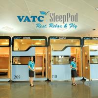 VATC1号航站楼胶囊旅馆，位于内排内排国际机场 - HAN附近的酒店