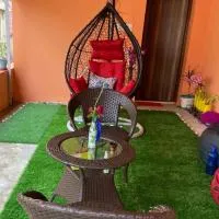 Terrace garden & Unique 1 bedroom AC rental unit in Haldia，位于Haldia的酒店