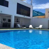 House In Miramar Seaview And Private Pool templada，位于瓜伊马斯何塞·玛丽亚·亚涅斯将军国际机场 - GYM附近的酒店