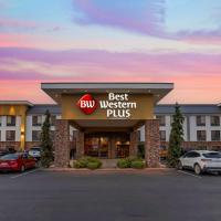 Best Western Plus Olympic Inn，位于克拉马斯福尔斯克拉马斯福尔斯机场 - LMT附近的酒店