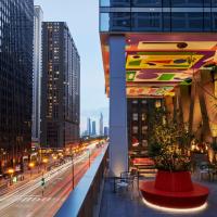 citizenM Chicago Downtown，位于芝加哥剧院区的酒店