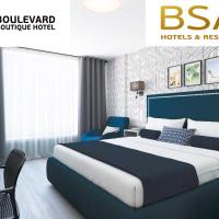 BSA Boulevard Boutique，位于阳光海滩Sunny Beach City-Centre的酒店