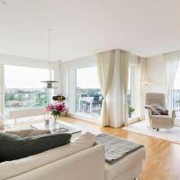 Penthouse with amazing views of Copenhagen!，位于哥本哈根克里斯蒂安港的酒店