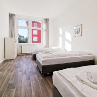 RAJ Living - 1 Room Monteur Apartments - 25 Min Messe DUS，位于杜伊斯堡Hochfeld的酒店