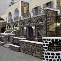 Polydefkis Hotel，位于卡马利Kamari Beach的酒店
