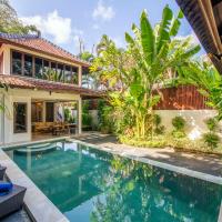 Villa Lunacasa, Modern Comfort in Balinese Style, 500m to beach，位于塞米亚克Double Six的酒店