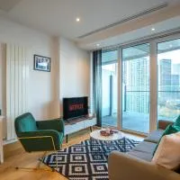 [Canary Wharf Luxury Flat] W/ View & Terrace