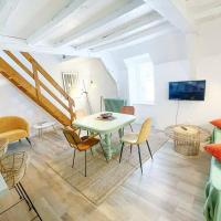 Appartement Moonrise - Plage 50m - Rue gratuite，位于圣马洛La Cité的酒店