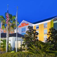 杰克逊维尔奥伦奇公园希尔顿花园旅馆，位于橘园NAS Jacksonville (Towers Field) - NIP附近的酒店