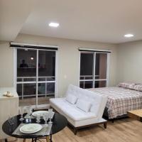 LOFT ENCANTADOR COM PISCINA, VAGA, WiFi, TV 50"，位于圣保罗Mooca的酒店