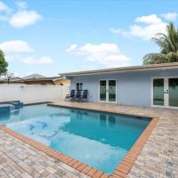 Modern 4BR2 HEATED POOL GRILL Big backyard，位于迈阿密花园North Perry - HWO附近的酒店