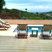 La Palma Casa com 2 Quartos, Piscina e Vista Mar，位于布希奥斯Albatroz的酒店