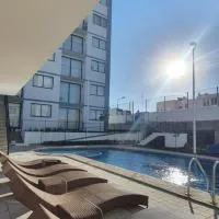 Hermoso Departamento en Tesistán con vista a la alberca,位于San Francisco Tesistán的酒店