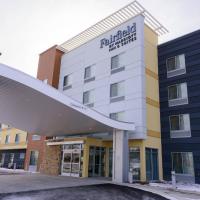 Fairfield Inn & Suites Scranton Montage Mountain，位于Moosic威尔克斯 - 巴里/斯克兰顿国际机场 - AVP附近的酒店