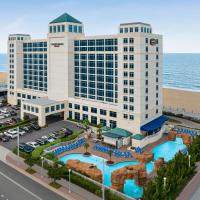 弗吉尼亚海滩海滨/北37号大街万怡酒店，位于弗吉尼亚海滩Virginia Beach Boardwalk的酒店