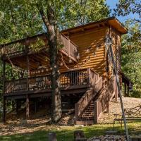 Lil' Treehouse Cabin，位于RidgedaleBranson Airport - BKG附近的酒店