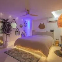 LES BAINS D’EROS，位于屈埃尔的酒店