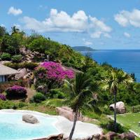 Château de feuilles & SPA - Praslin island，位于贝圣安那的酒店