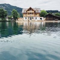 Villa Alma - a lakeside Boutique Hotel，位于圣吉尔根的酒店