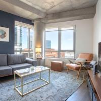 Kendall Sq 1BR w Gym WD by MIT MGH River BOS-66，位于剑桥Kendall Square的酒店