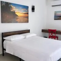 Red Flamboyan Guesthouse and Restaurant，位于林康的酒店