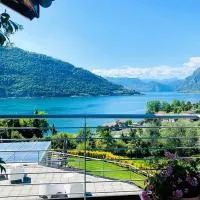 Vela di Soleville camere con e senza vista lago con ristorante & pizzeria，位于萨莱马拉西诺的酒店