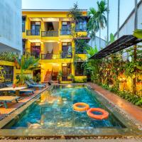 Hoi An Green Riverside Oasis Villa，位于会安錦清的酒店