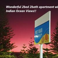 Wonderful 2bed 2bath Apartment With Ocean Views !，位于珀斯斯卡伯勒的酒店
