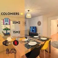 Colomiers Shelter - City, Terrasse, Wifi, Netflix，位于科洛米耶的酒店