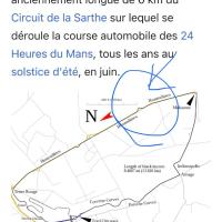 Au pied du circuit des 24h, chez Céline，位于勒芒雅致机场 - LME附近的酒店