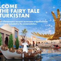 KARAVANSARAY Turkistan Hotel - Free FLYING THEATRE Entrance，位于Türkistan的酒店