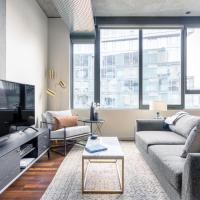 Pioneer Sq 1BR w Gym WD nr Occidental Sq SEA-13，位于西雅图先锋广场的酒店