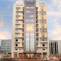 Hampton By Hilton Dubai Al Barsha，位于迪拜阿尔巴沙的酒店